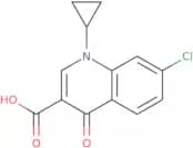 7-Chloro-1-cyclopropyl-4-oxo-1,4-dihydroquinoline-3-carboxylic acid