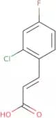 2-Chloro-4-fluorocinnamic acid