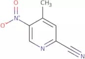2-Cyano-4-methyl-5-nitropyridine