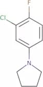 1-(3-Chloro-4-fluorophenyl)pyrrolidine