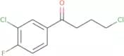 4-Chloro-1-(3-chloro-4-fluorophenyl)-1-butanone