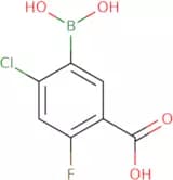 4-Chloro-5-(dihydroxyboryl)-2-fluorobenzoic acid