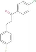 1-(4-Chlorophenyl)-3-(4-fluorophenyl)-1-propanone