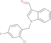 1-(2-Chloro-4-Fluorobenzyl)-1H-Indole-3-Carbaldehyde