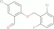 5-Chloro-2-[(2-chloro-6-fluorobenzyl)oxy]benzaldehyde