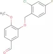 3-[(2-Chloro-4-Fluorobenzyl)Oxy]-4-Methoxybenzaldehyde