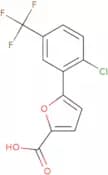 5-[2-Chloro-5-(trifluoromethyl)phenyl]-2-furancarboxylic acid