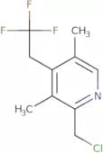 2-(Chloromethyl)-3,5-Dimethyl-4-(2,2,2-Trifluoroethyl)Pyridine