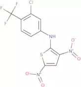 N-[3-Chloro-4-(Trifluoromethyl)Phenyl]-3,5-Dinitrothiophen-2-Amine