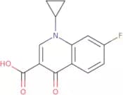 1-Cyclopropyl-7-fluoro-1,4-dihydro-4-oxo-3-quinolinecarboxylic Acid