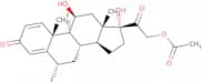 6α,9-Difluoro-11β,17,21-Trihydroxypregna-1,4-Diene-3,20-Dione 21-Acetate