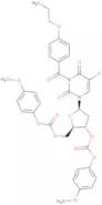 2'-Deoxy-3',5'-bis-O-(4-methoxyphenoxy carbonyl)-5-fluoro-3-(4-n-propoxybenzoyl)uridine