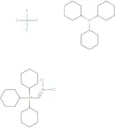 Dichloro(tricyclohexylphosphine)[(tricyclohexylphosphoranylidene)methyl]ruthenium tetrafluoroborate
