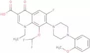 8-(Difluoromethoxy)-1-Ethyl-6-Fluoro-7-[4-(2-Methoxyphenyl)Piperazin-1-Yl]-4-Oxoquinoline-3-Carbox…