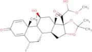 (6α,11β,16α)-6,9-Difluoro-11,21-dihydroxy-21-methoxy-16,17-[(1-methylethylidene)bis(oxy)]-pregna-1…