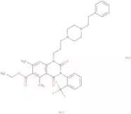 5,7-Dimethyl-2,4-dioxo-1-[3-(4-phenethyl-1-piperazinyl)propyl]-3-[2-(trifluoromethyl)phenyl]-6-qui…