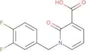 1-[(3,4-difluorophenyl)methyl]-2-oxopyridine-3-carboxylic Ac