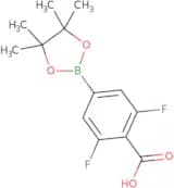 2,6-difluoro-4-(4,4,5,5-tetramethyl-1,3,2-dioxaborolan-2-yl)benzoic acid