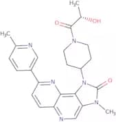 1,3-Dihydro-1-[1-[(2S)-2-hydroxy-1-oxopropyl]-4-piperidinyl]-3-methyl-8-(6-methyl-3-pyridinyl)-2H-…