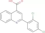 2-(2,4-Dichlorophenyl)quinoline-4-carboxylic acid