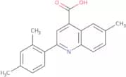 2-(2,4-Dimethylphenyl)-6-methylquinoline-4-carboxylic acid