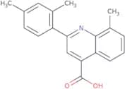 2-(2,4-Dimethylphenyl)-8-methylquinoline-4-carboxylic acid