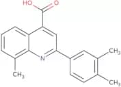 2-(3,4-Dimethylphenyl)-8-methylquinoline-4-carboxylic acid