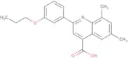 6,8-Dimethyl-2-(3-propoxyphenyl)quinoline-4-carboxylic acid