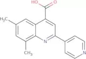 6,8-Dimethyl-2-pyridin-4-ylquinoline-4-carboxylic acid