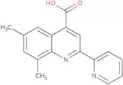 6,8-Dimethyl-2-pyridin-2-ylquinoline-4-carboxylic acid