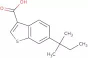 6-(1,1-Dimethylpropyl)-1-benzothiophene-3-carboxylic acid