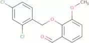 2-[(2,4-Dichlorobenzyl)oxy]-3-methoxybenzaldehyde