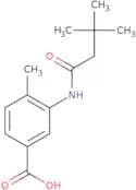 3-[(3,3-Dimethylbutanoyl)amino]-4-methylbenzoic acid