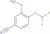 4-(Difluoromethoxy)-3-methoxybenzonitrile