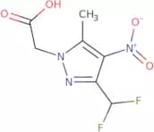 [3-(Difluoromethyl)-5-methyl-4-nitro-1H-pyrazol-1-yl]acetic acid
