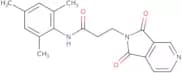 3-(1,3-Dioxo-1,3-dihydro-2H-pyrrolo[3,4-c]pyridin-2-yl)-N-mesitylpropanamide