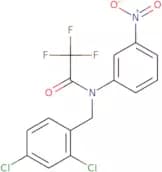 N-(2,4-Dichlorobenzyl)-2,2,2-trifluoro-N-(3-nitrophenyl)acetamide