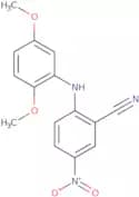 2-[(2,5-Dimethoxyphenyl)amino]-5-nitrobenzonitrile