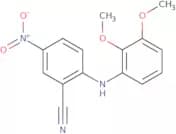 2-[(2,3-Dimethoxyphenyl)amino]-5-nitrobenzonitrile