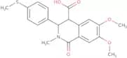 6,7-Dimethoxy-2-methyl-3-[4-(methylthio)phenyl]-1-oxo-1,2,3,4-tetrahydroisoquinoline-4-carboxylic …