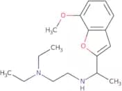 N,N-Diethyl-N'-[1-(7-methoxy-1-benzofuran-2-yl)ethyl]ethane-1,2-diamine