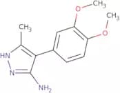 4-(3,4-Dimethoxyphenyl)-3-methyl-1H-pyrazol-5-amine