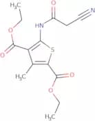 Diethyl 5-[(cyanoacetyl)amino]-3-methylthiophene-2,4-dicarboxylate