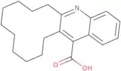 6,7,8,9,10,11,12,13,14,15-Decahydrocyclododeca[b]quinoline-16-carboxylic acid