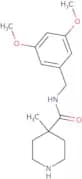 N-(3,5-Dimethoxybenzyl)-4-methylpiperidine-4-carboxamide