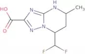 7-(Difluoromethyl)-5-methyl-4,5,6,7-tetrahydro[1,2,4]triazolo[1,5-a]pyrimidine-2-carboxylic acid