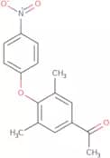 1-[3,5-Dimethyl-4-(4-nitrophenoxy)phenyl]ethanone