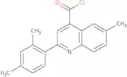 2-(2,4-Dimethylphenyl)-6-methylquinoline-4-carbonyl chloride