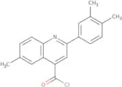 2-(3,4-Dimethylphenyl)-6-methylquinoline-4-carbonyl chloride