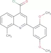 2-(2,5-Dimethoxyphenyl)-8-methylquinoline-4-carbonyl chloride